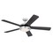 Westinghouse Ceiling Fan Indoor 52In Comet DmLED BrNk Rvrs 5-Bld Char/Wengue Frost Glass 7305400 - alternate 2
